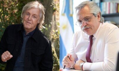 alberto fernandez recibio una carta del musico paul mccartney 1