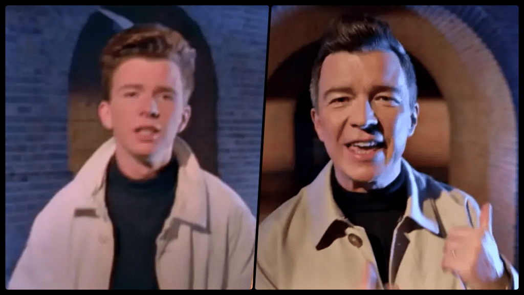Rick Astley reversiona su clásico “Never Gonna Give You Up” 35 años después collage 1