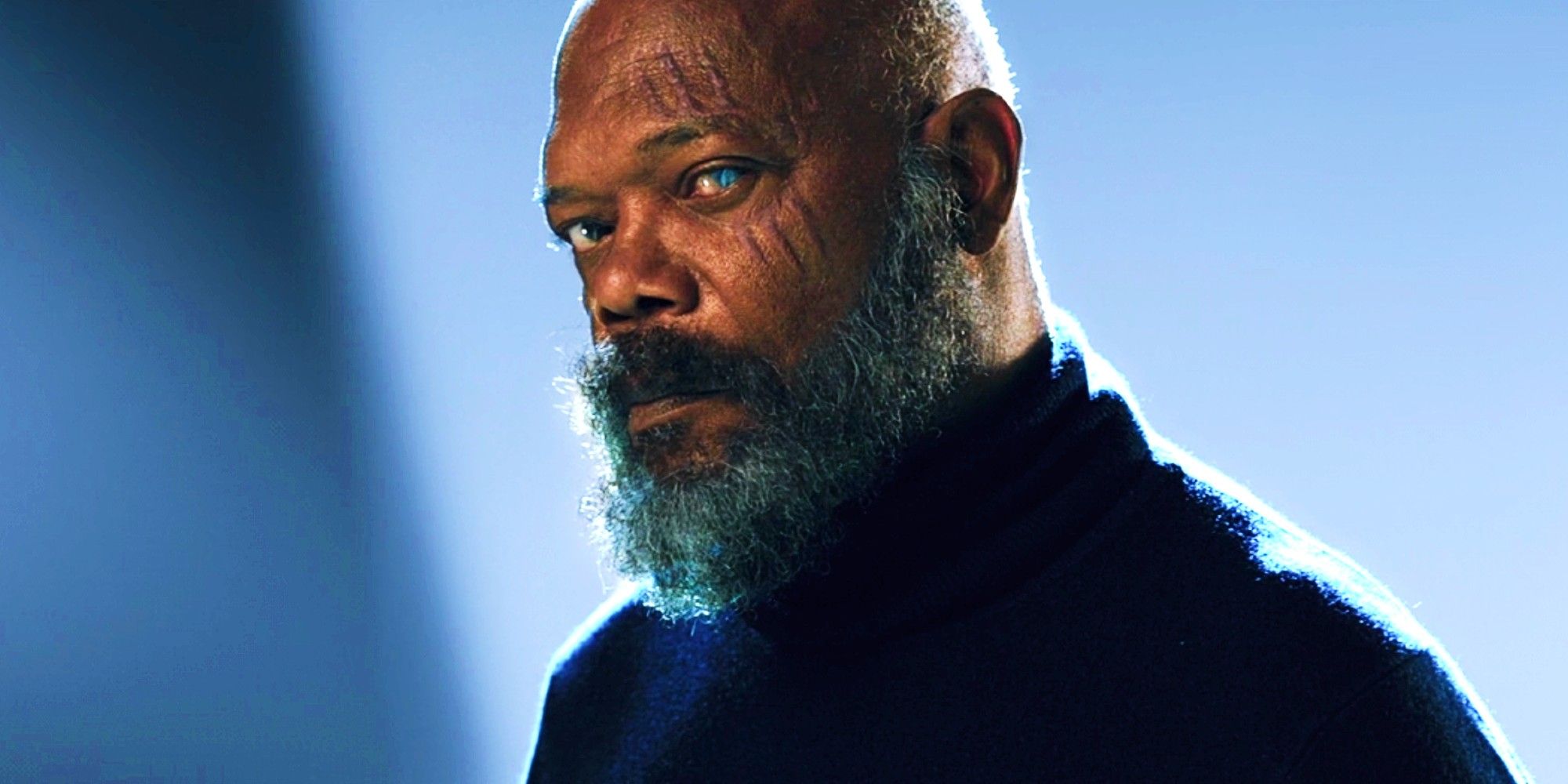 Samuel L Jackson as old Nick Fury in Secret Invasion 1473334236 1