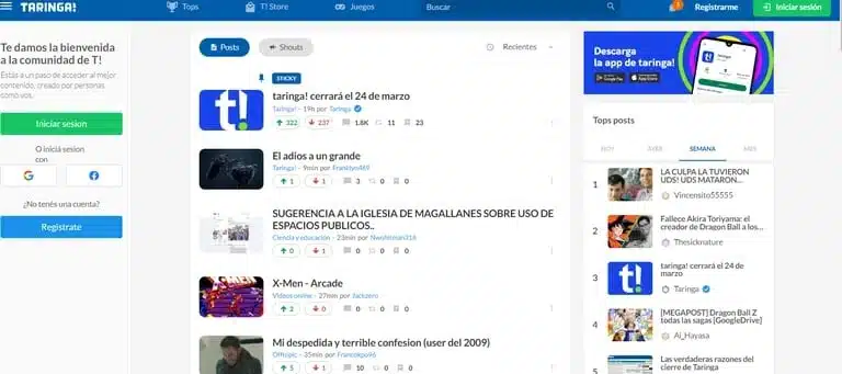 Adiós a una Época: Taringa!, la Red Social Argentina, Cierra sus Puertas Después de 20 Años 1 hf7etikzsbgnrppbrojjkfrrme