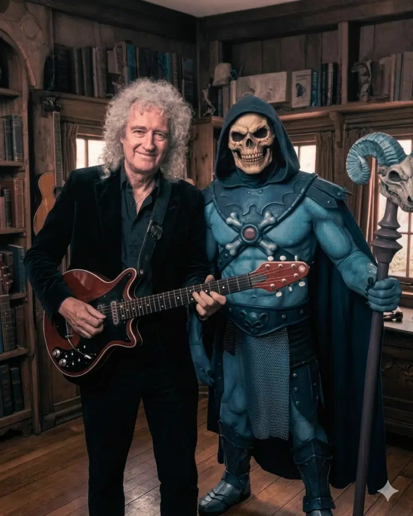 Brian May lleva su guitarra al mundo de He-Man 2 gemini generated image 7h7to97h7to97h7t