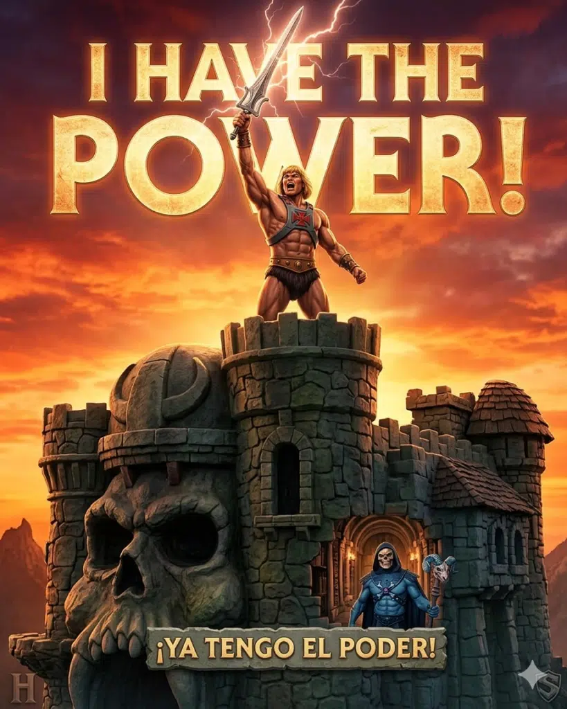 Brian May lleva su guitarra al mundo de He-Man 1 gemini generated image av0gdav0gdav0gda
