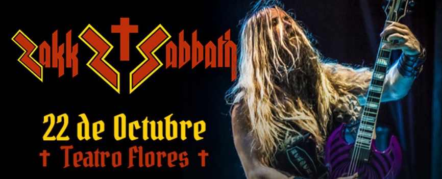 Zakk Wylde en Buenos Aires: Una descarga eléctrica de Black Sabbath 2 zakkbanner