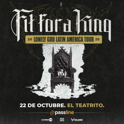 Fit For a King vuelve al país y aun estás a tiempo de verlos. 1 714050 rec