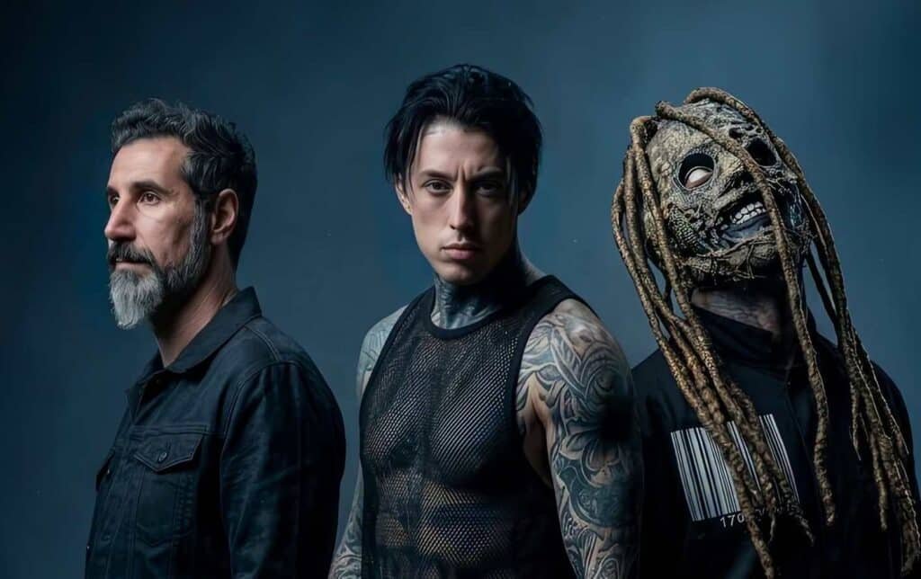 Ronnie Radke,Corey Taylor y Serj Tankian reventaron todo con “Joseph” 810814452 1405294511556743 5823980036173710750 n3e