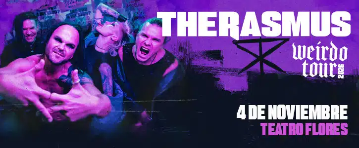 The Rasmus: el regreso más esperado al teatro flores. Ultimas entradas banner superior the rasmus 4 noviembre 2026 509394